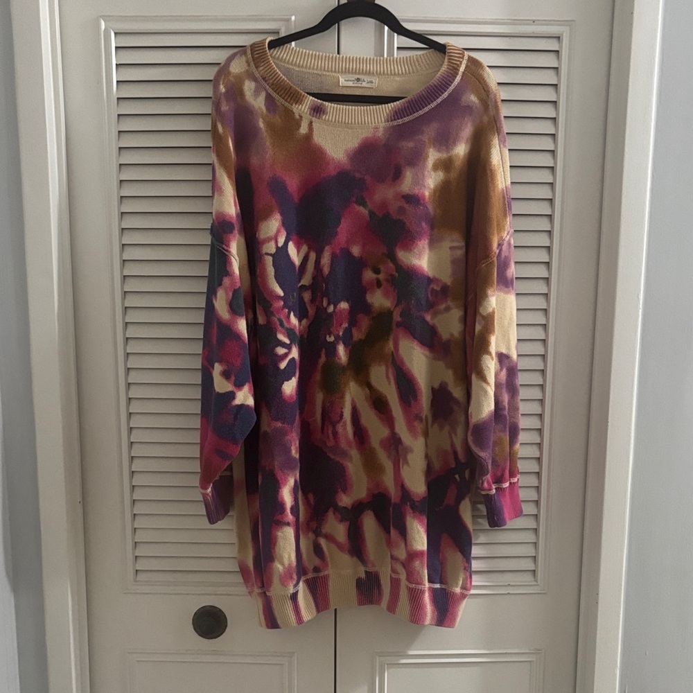 Natural Tie Dye Sweater